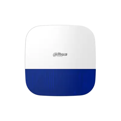Wireless outdoor siren Blue
