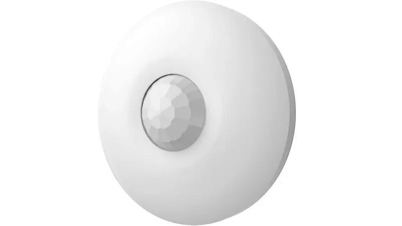 Wireless ceiling-mount PIR 12m/360° 1 CR123A battery included
