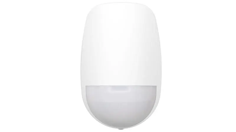 Wireless indoor dual-tech PIR 15m/85.9° 30KG pet-immunity PIR & Microwave detection 1 CR123A battery included Excludes mounting bracket