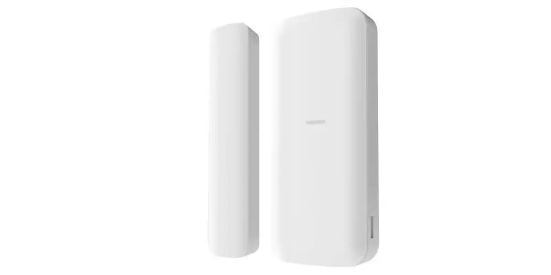 Wireless slim indoor magnetic contact 52mm detection gap max ** FOR INSTALLATION ON WOODEN FRAMES ONLY**