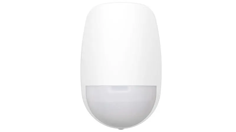 Wireless indoor PIR 15m/85.9° 30KG pet-immunity 1 CR123A battery included Excludes mounting bracket